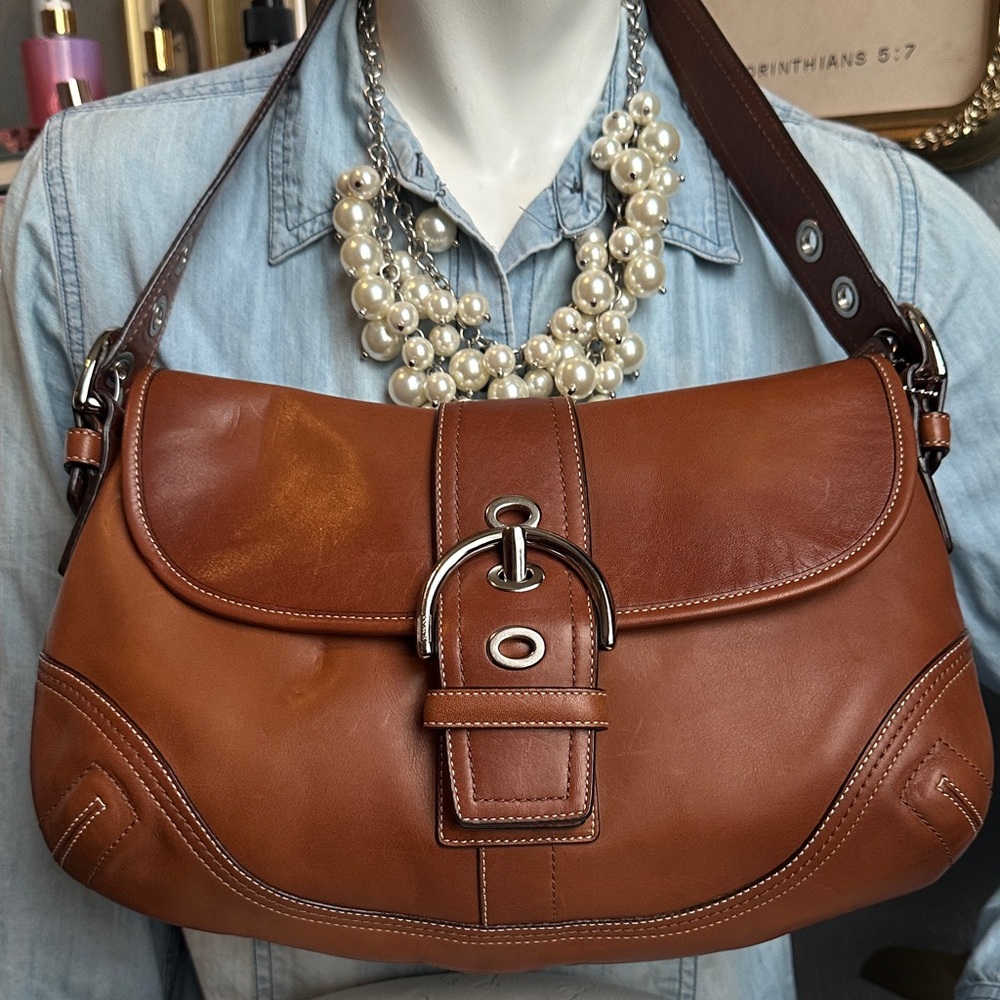 Coach Vintage cognac leather Soho 🤎🧡🤎 shoulder bag